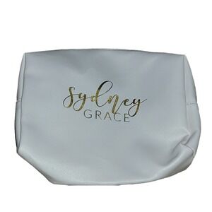 New‎ Sydney Grace White Makeup Bag